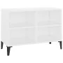 Mueble de TV con patas de metal blanco 69,5x30x50 cm von , TV-Möbel - Ref: Foro24-805932, Preis: 55,33 €, Rabatt: %