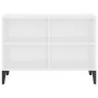 Mueble de TV con patas de metal blanco 69,5x30x50 cm von , TV-Möbel - Ref: Foro24-805932, Preis: 55,33 €, Rabatt: %