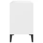 Mueble de TV con patas de metal blanco 69,5x30x50 cm von , TV-Möbel - Ref: Foro24-805932, Preis: 55,33 €, Rabatt: %