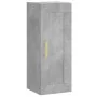 Armario de pared madera ingeniería gris hormigón 34,5x34x90 cm de , Aparadores - Ref: Foro24-830488, Precio: 48,17 €, Descuen...