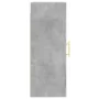 Armario de pared madera ingeniería gris hormigón 34,5x34x90 cm de , Aparadores - Ref: Foro24-830488, Precio: 48,17 €, Descuen...