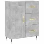 Aparador de madera de ingeniería gris hormigón 69,5x34x90 cm de , Aparadores - Ref: Foro24-830240, Precio: 91,92 €, Descuento: %