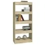 Estantería madera contrachapada color roble Sonoma 60x30x135 cm von , Bücherregale und Regale - Ref: Foro24-811667, Preis: 68...
