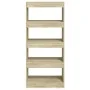 Estantería madera contrachapada color roble Sonoma 60x30x135 cm von , Bücherregale und Regale - Ref: Foro24-811667, Preis: 68...