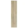 Estantería madera contrachapada color roble Sonoma 60x30x135 cm von , Bücherregale und Regale - Ref: Foro24-811667, Preis: 68...