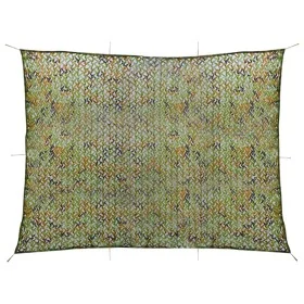 Red de camuflaje con bolsa de almacenamiento verde 2x4 m von , Schutzausrüstung für Jagd und Schießen - Ref: Foro24-135880, P...