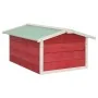Caseta de cortacésped robótico madera abeto rojo y blanco von , Rasenmäherabdeckungen - Ref: Foro24-170881, Preis: 108,04 €, ...