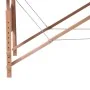 Mesa camilla de masaje de madera plegable de dos cuerpos rojos by , massage tables - Ref: Foro24-110076, Price: 133,74 €, Dis...
