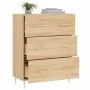 Aparador de madera de ingeniería roble Sonoma 69,5x34x90 cm de , Aparadores - Ref: Foro24-827839, Precio: 93,94 €, Descuento: %