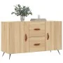 Aparador de madera de ingeniería roble Sonoma 100x36x60 cm de , Aparadores - Ref: Foro24-828143, Precio: 87,93 €, Descuento: %
