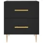 Mesita de noche madera de ingeniería negro 40x35x47,5 cm by , Nightstands - Ref: Foro24-827278, Price: 63,54 €, Discount: %
