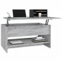 Mesa de centro madera contrachapada gris Sonoma 80x50x40 cm de , Mesas de centro - Ref: Foro24-819297, Precio: 77,06 €, Descu...
