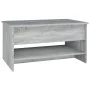 Mesa de centro madera contrachapada gris Sonoma 80x50x40 cm de , Mesas de centro - Ref: Foro24-819297, Precio: 77,06 €, Descu...