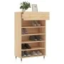 Zapatero madera de ingeniería roble Sonoma 60x35x105 cm de , Armarios y almacenamiento - Ref: Foro24-829591, Precio: 72,39 €,...