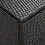 Caja de almacenaje de jardín ratán sintético negro 180x90x70 cm von , Aufbewahrungsboxen für den Außenbereich - Ref: Foro24-4...