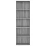 Estantería 5 niveles madera contrachapada gris 60x30x189 cm von , Bücherregale und Regale - Ref: Foro24-815400, Preis: 109,69...