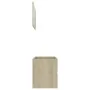 Set de muebles de baño 2 pzas contrachapada roble Sonoma by , Bathroom furniture - Ref: Foro24-804884, Price: 105,66 €, Disco...