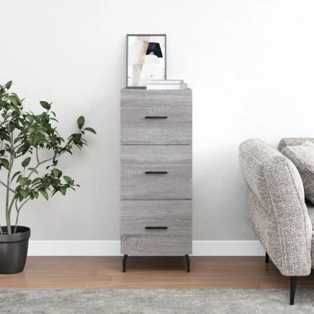 Aparador madera de ingeniería gris Sonoma 34,5x34x90 cm de , Aparadores - Ref: Foro24-828626, Precio: 74,19 €, Descuento: %