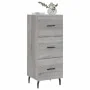 Aparador madera de ingeniería gris Sonoma 34,5x34x90 cm de , Aparadores - Ref: Foro24-828626, Precio: 74,19 €, Descuento: %
