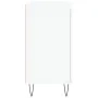 Aparador de madera de ingeniería blanco brillante 104x35x70 cm de , Aparadores - Ref: Foro24-827206, Precio: 130,78 €, Descue...