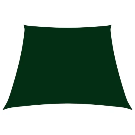 Toldo de vela trapezoidal de tela oxford verde oscuro 3/5x4 m von , Sonnenschirme - Ref: Foro24-135518, Preis: 56,29 €, Rabat...