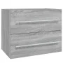 Mueble de lavabo madera contrachapada gris Sonoma 60x38,5x48 cm de , Muebles de baño - Ref: Foro24-815643, Precio: 57,91 €, D...