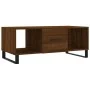 Mesa de centro madera contrachapada roble marrón 102x50x40 cm by , Coffee table - Ref: Foro24-829331, Price: 56,20 €, Discoun...