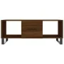 Mesa de centro madera contrachapada roble marrón 102x50x40 cm by , Coffee table - Ref: Foro24-829331, Price: 56,20 €, Discoun...