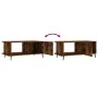 Mesa de centro madera contrachapada roble ahumado 90x50x40 cm | Foro24.es | Tu tienda online para hogar, jardín y más Foro24.es
