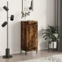 Aparador madera de ingeniería roble ahumado 34,5x34x90 cm von , Sideboards - Ref: Foro24-830457, Preis: 63,42 €, Rabatt: %