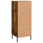 Aparador madera de ingeniería roble ahumado 34,5x34x90 cm von , Sideboards - Ref: Foro24-830457, Preis: 63,42 €, Rabatt: %