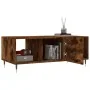 Mesa de centro madera contrachapada roble ahumado 102x50x40 cm by , Coffee table - Ref: Foro24-829281, Price: 49,46 €, Discou...