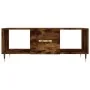 Mesa de centro madera contrachapada roble ahumado 102x50x40 cm by , Coffee table - Ref: Foro24-829281, Price: 49,46 €, Discou...