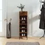 Zapatero madera de ingeniería roble ahumado 30x35x105 cm by , Closets and storage - Ref: Foro24-829681, Price: 58,42 €, Disco...
