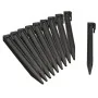 Natura Anclajes de jardín 10 unidades negro by , Garden edging and edging - Ref: Foro24-428506, Price: 21,45 €, Discount: %