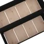 Jardinera de madera de pino maciza negra 110x84x75 cm von , Töpfe und Pflanzgefäße - Ref: Foro24-822266, Preis: 158,32 €, Rab...