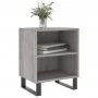Mesita de noche madera de ingeniería gris Sonoma 40x30x50 cm | Foro24.es | Tu tienda online para hogar, jardín y más Foro24.es