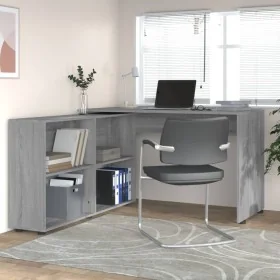 Escritorio de esquina de madera contrachapada gris Sonoma von , Schreibtische - Ref: Foro24-342663, Preis: 195,06 €, Rabatt: %
