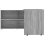 Escritorio de esquina de madera contrachapada gris Sonoma de , Escritorios - Ref: Foro24-342663, Precio: 195,22 €, Descuento: %