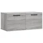 Armario de pared madera de ingeniería gris Sonoma 80x36,5x35 cm de , Taquillas y armarios de almacenamiento - Ref: Foro24-830...