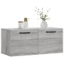 Armario de pared madera de ingeniería gris Sonoma 80x36,5x35 cm de , Taquillas y armarios de almacenamiento - Ref: Foro24-830...