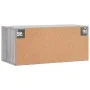 Armario de pared madera de ingeniería gris Sonoma 80x36,5x35 cm de , Taquillas y armarios de almacenamiento - Ref: Foro24-830...