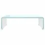 Mueble TV/Elevador de monitor cristal verde 40x25x11 cm de , Muebles TV - Ref: Foro24-244142, Precio: 61,72 €, Descuento: %