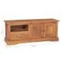 Mueble para TV madera maciza de teca 100x30x40 cm von , TV-Möbel - Ref: Foro24-332860, Preis: 175,37 €, Rabatt: %