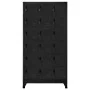Taquilla de acero negro 90x40x180 cm von , Schließfächer und Lagerschränke - Ref: Foro24-339830, Preis: 355,53 €, Rabatt: %