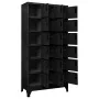 Taquilla de acero negro 90x40x180 cm von , Schließfächer und Lagerschränke - Ref: Foro24-339830, Preis: 355,53 €, Rabatt: %