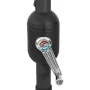 Sombrilla de jardín con luces LED gris taupe 400 cm by , Umbrellas - Ref: Foro24-312533, Price: 100,13 €, Discount: %