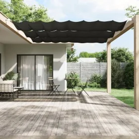 Toldo vertical gris antracita 180x800 cm tela oxford by , Umbrellas - Ref: Foro24-148224, Price: 46,17 €, Discount: %