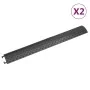 Rampa protectora de cables de suelo 2 uds negro 98,5 cm von , Straßen- und Verkehrszeichen - Ref: Foro24-153107, Preis: 28,88...
