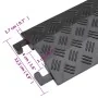 Rampa protectora de cables de suelo 2 uds negro 98,5 cm von , Straßen- und Verkehrszeichen - Ref: Foro24-153107, Preis: 28,88...